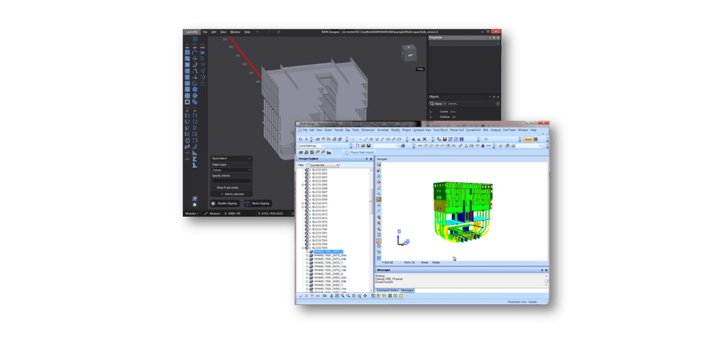 PROSTEP NAPA Steel and AVEVA Marine Hul Interface