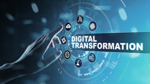 Digital transformation, disruption, innovation. Business and modern technology concept.